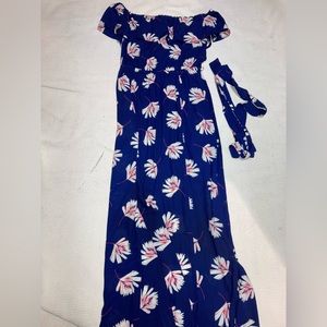 Express off the shoulder maxi dress